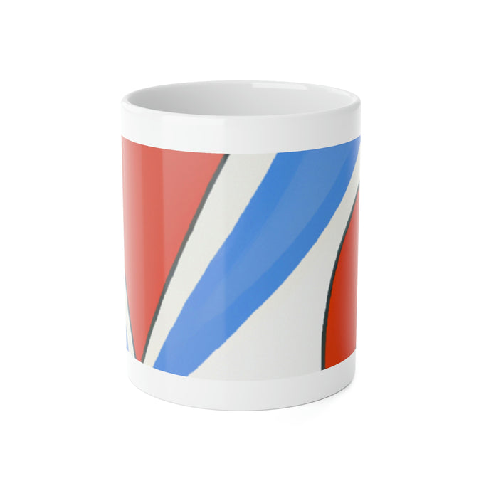 William Curtis Clark - Mid-Century Modern 11 oz. Ceramic Coffee / Tea Mug