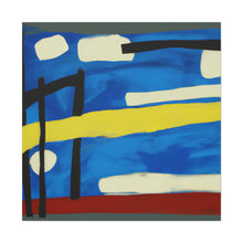Iris Sage - Mid-Century Modern Canvas Wall Art Decor