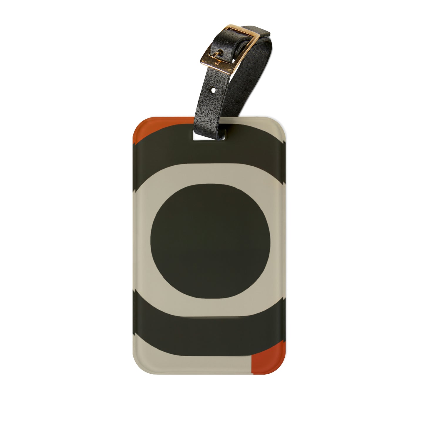 Gail Mallowan - Mid-Century Modern Design Printed on a Custom Luggage Tag