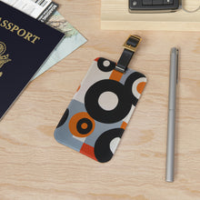 Evelyn Stellar - Mid-Century Modern Design Printed on a Custom Luggage Tag