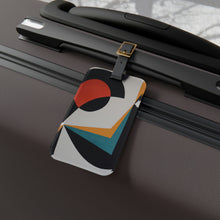 Sylvia Merano - Mid-Century Modern Design Printed on a Custom Luggage Tag