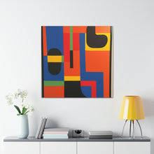 Victor Van Vivian. - Mid-Century Modern Canvas Wall Art Decor