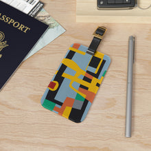 Jackson Pollard - Mid-Century Modern Design Printed on a Custom Luggage Tag