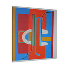Gale Amaryllis - Mid-Century Modern Canvas Wall Art Decor