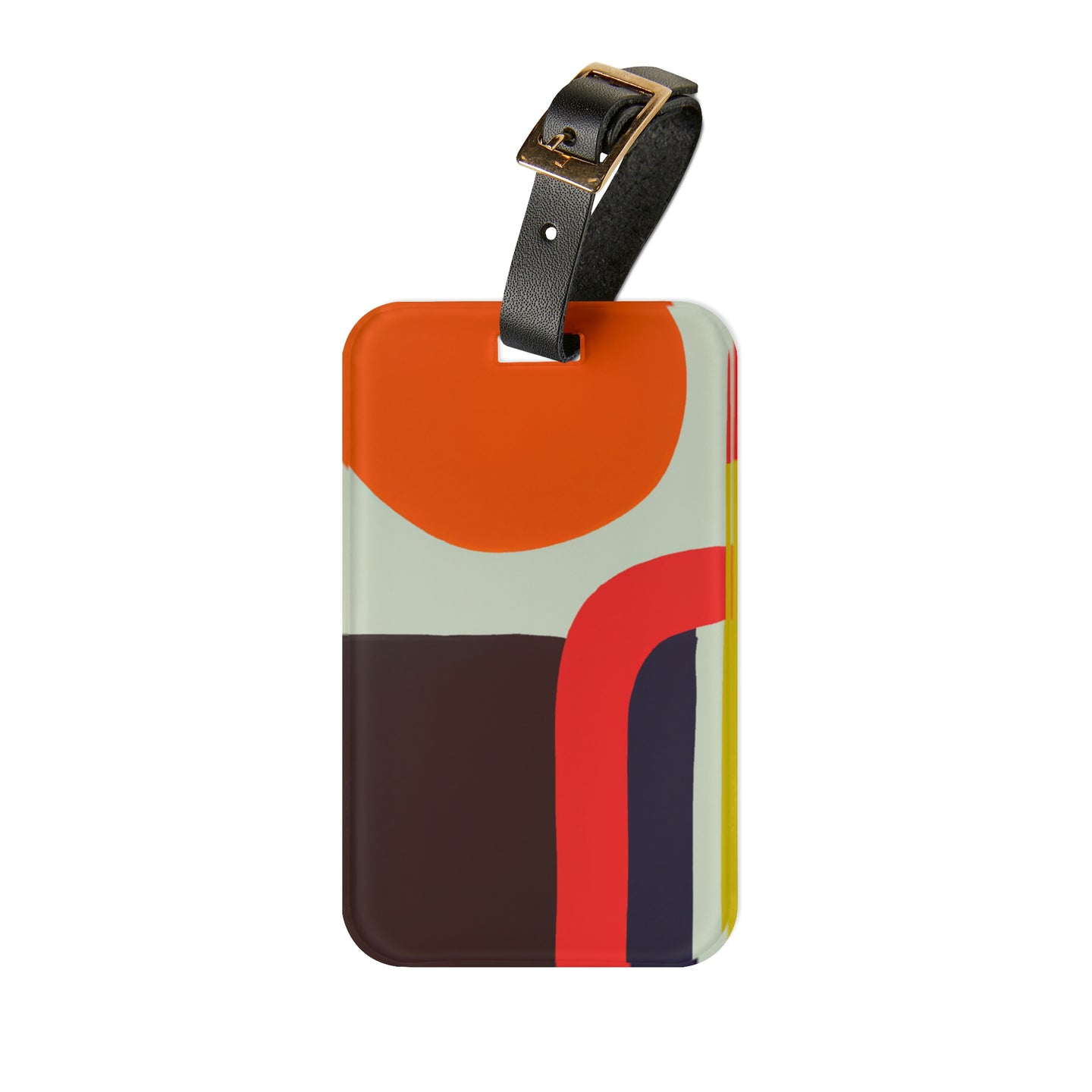 Ruth Steelman - Mid-Century Modern Design Printed on a Custom Luggage Tag