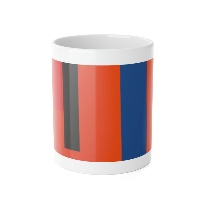 Victor Van Vivian. - Mid-Century Modern 11 oz. Ceramic Coffee / Tea Mug