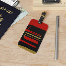 Gustavo Diaz-Tovar - Mid-Century Modern Design Printed on a Custom Luggage Tag