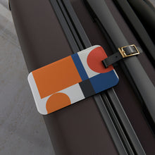 Harvey Heckler - Mid-Century Modern Design Printed on a Custom Luggage Tag