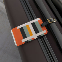 Iris Dalston - Mid-Century Modern Design Printed on a Custom Luggage Tag