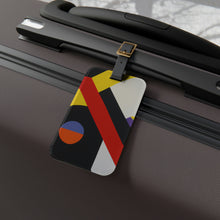 Royce Opalino - Mid-Century Modern Design Printed on a Custom Luggage Tag