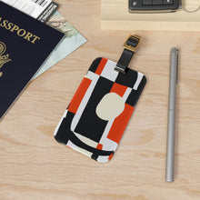 Florence O'Grady - Mid-Century Modern Design Printed on a Custom Luggage Tag