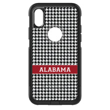 DistinctInk™ OtterBox Commuter Series Case for Apple iPhone or Samsung Galaxy - Alabama Crimson Houndstooth