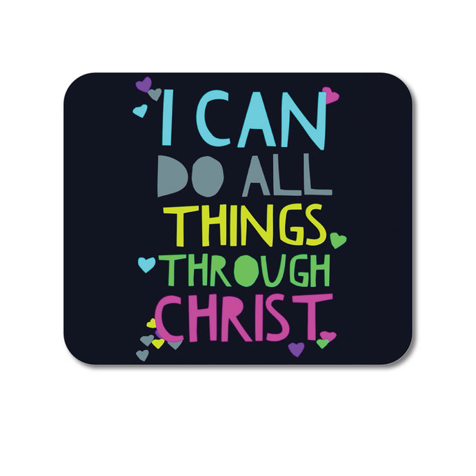 DistinctInk Custom Foam Rubber Mouse Pad - 1/4