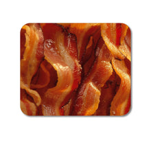 DistinctInk Custom Foam Rubber Mouse Pad - 1/4" Thick - Crispy Strips of Bacon