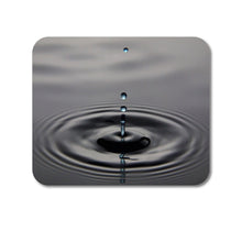 DistinctInk Custom Foam Rubber Mouse Pad - 1/4" Thick - Single Water Droplet