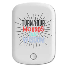 DistinctInk Magnetic Battery Pack, Wireless Portable Charger with USB-C Cable, Compatible with MagSafe iPhone 14 / 13 / 12 Series - Turn Wounds Into Wisdom