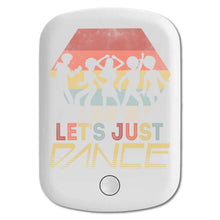 DistinctInk Magnetic Battery Pack, Wireless Portable Charger with USB-C Cable, Compatible with MagSafe iPhone 14 / 13 / 12 Series - Let's Just Dance
