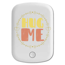 DistinctInk Magnetic Battery Pack, Wireless Portable Charger with USB-C Cable, Compatible with MagSafe iPhone 14 / 13 / 12 Series - Hug Me