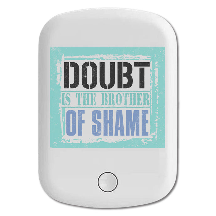 DistinctInk Magnetic Battery Pack, Wireless Portable Charger with USB-C Cable, Compatible with MagSafe iPhone 14 / 13 / 12 Series - Doubt Brother Of Shame