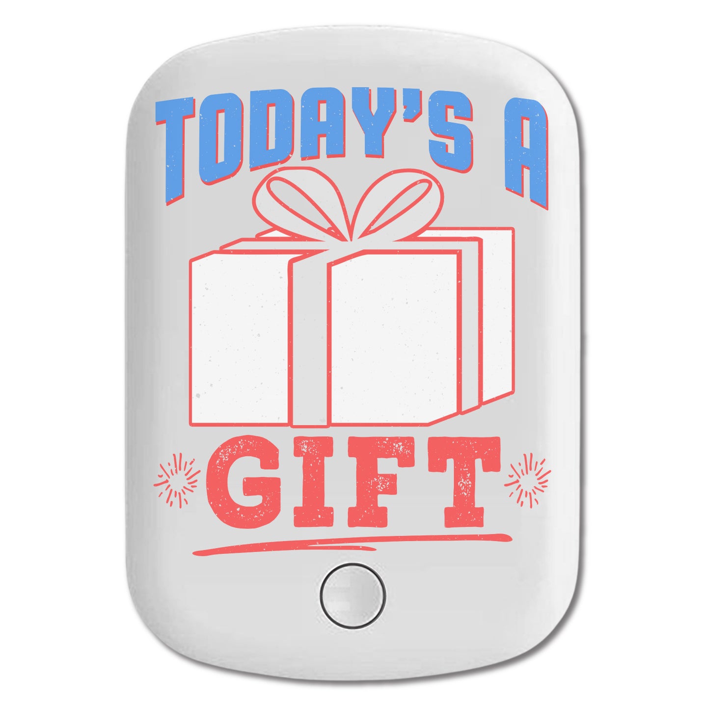 DistinctInk Magnetic Battery Pack, Wireless Portable Charger with USB-C Cable, Compatible with MagSafe iPhone 14 / 13 / 12 Series - Today's A Gift