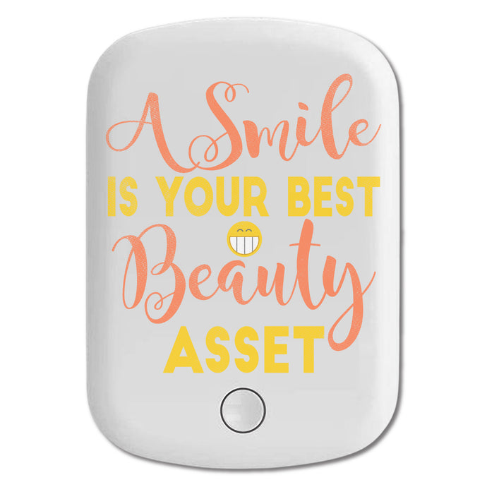 DistinctInk Magnetic Battery Pack, Wireless Portable Charger with USB-C Cable, Compatible with MagSafe iPhone 14 / 13 / 12 Series - Smile Best Beauty Asset