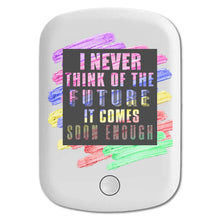 DistinctInk Magnetic Battery Pack, Wireless Portable Charger with USB-C Cable, Compatible with MagSafe iPhone 14 / 13 / 12 Series - Never Think Of Future Comes Soon