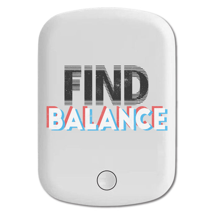 DistinctInk Magnetic Battery Pack, Wireless Portable Charger with USB-C Cable, Compatible with MagSafe iPhone 14 / 13 / 12 Series - Find Balance