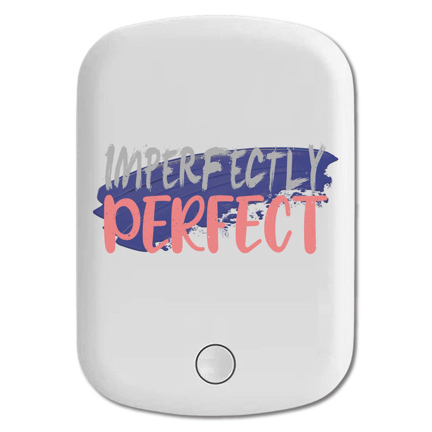 DistinctInk Magnetic Battery Pack, Wireless Portable Charger with USB-C Cable, Compatible with MagSafe iPhone 14 / 13 / 12 Series - Imperfectly Perfect