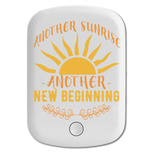 DistinctInk Magnetic Battery Pack, Wireless Portable Charger with USB-C Cable, Compatible with MagSafe iPhone 14 / 13 / 12 Series - Another Sunrise Another New Beginning