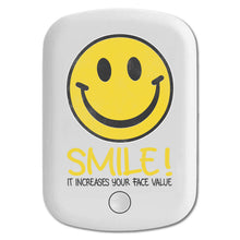 DistinctInk Magnetic Battery Pack, Wireless Portable Charger with USB-C Cable, Compatible with MagSafe iPhone 14 / 13 / 12 Series - Smile Increases Face Value