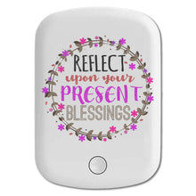 DistinctInk Magnetic Battery Pack, Wireless Portable Charger with USB-C Cable, Compatible with MagSafe iPhone 14 / 13 / 12 Series - Reflect  Upon Your Present Blessings