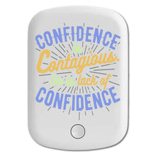 DistinctInk Magnetic Battery Pack, Wireless Portable Charger with USB-C Cable, Compatible with MagSafe iPhone 14 / 13 / 12 Series - Confidence Contagious
