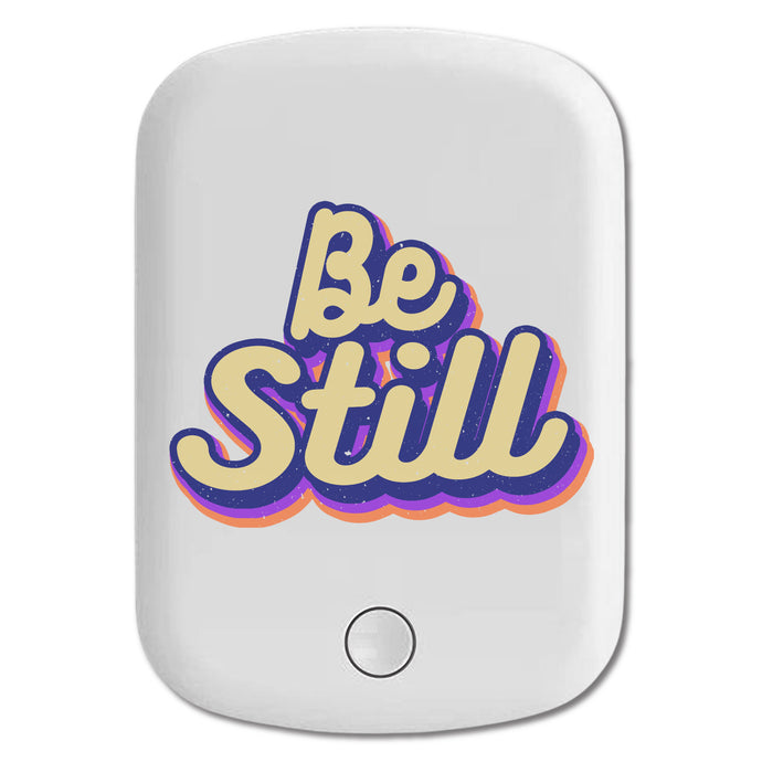DistinctInk Magnetic Battery Pack, Wireless Portable Charger with USB-C Cable, Compatible with MagSafe iPhone 14 / 13 / 12 Series - Be Still