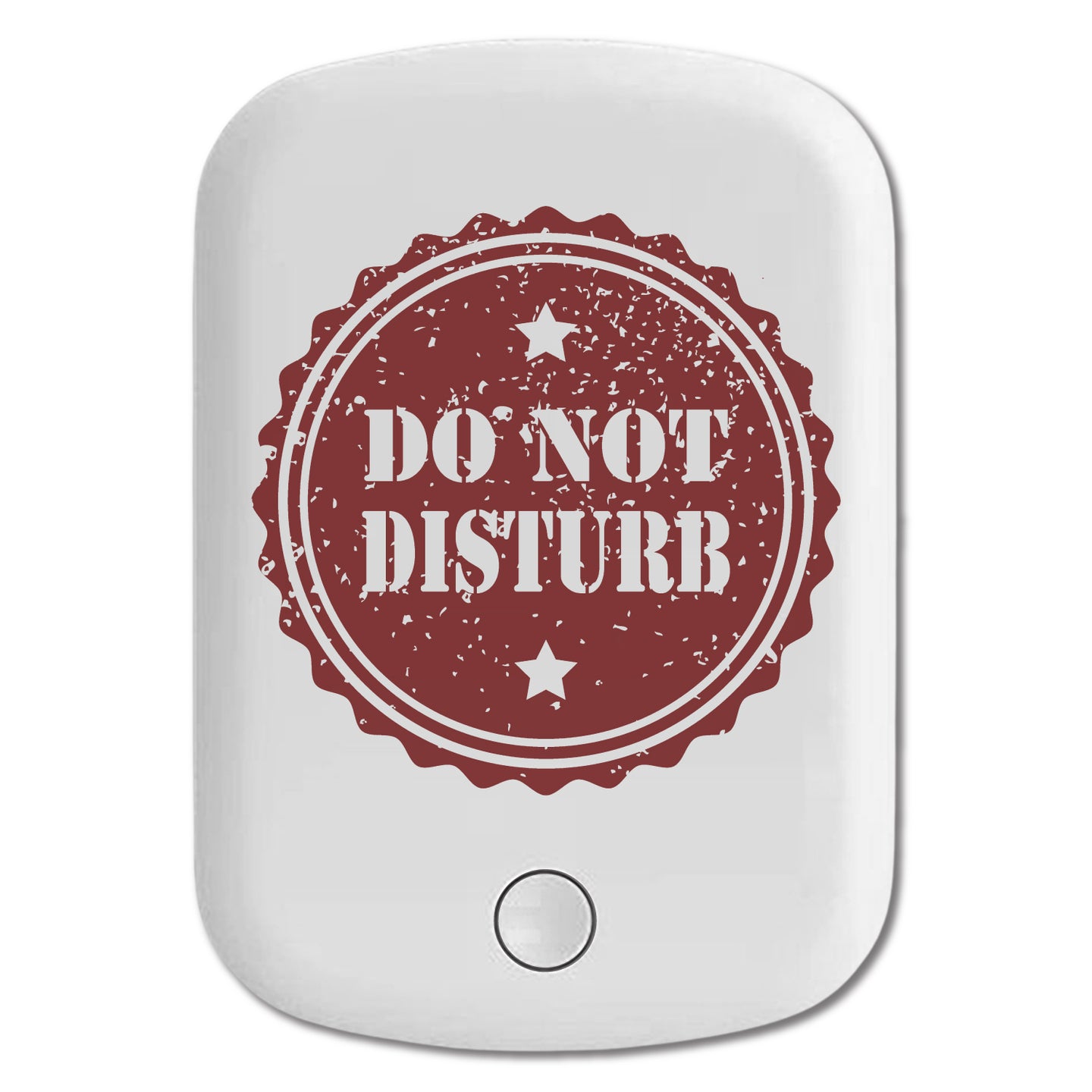 DistinctInk Magnetic Battery Pack, Wireless Portable Charger with USB-C Cable, Compatible with MagSafe iPhone 14 / 13 / 12 Series - Do Not Disturb