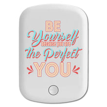 DistinctInk Magnetic Battery Pack, Wireless Portable Charger with USB-C Cable, Compatible with MagSafe iPhone 14 / 13 / 12 Series - Be Yourself Perfect You