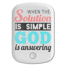 DistinctInk Magnetic Battery Pack, Wireless Portable Charger with USB-C Cable, Compatible with MagSafe iPhone 14 / 13 / 12 Series - Simple Solution God Is Answering