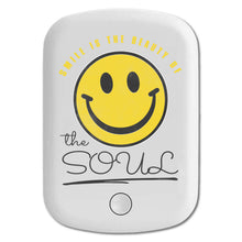 DistinctInk Magnetic Battery Pack, Wireless Portable Charger with USB-C Cable, Compatible with MagSafe iPhone 14 / 13 / 12 Series - Smile Is The Beauty Of The Soul