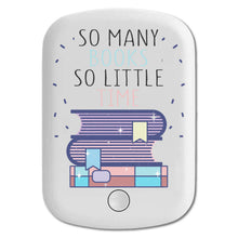 DistinctInk Magnetic Battery Pack, Wireless Portable Charger with USB-C Cable, Compatible with MagSafe iPhone 14 / 13 / 12 Series - So Many Books So Little Time