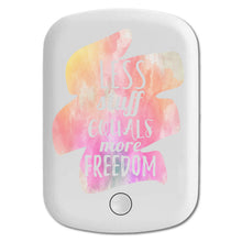 DistinctInk Magnetic Battery Pack, Wireless Portable Charger with USB-C Cable, Compatible with MagSafe iPhone 14 / 13 / 12 Series - Less Stuff Equals More Freedom