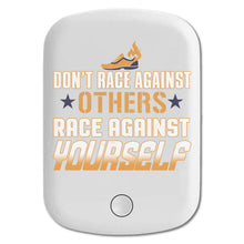 DistinctInk Magnetic Battery Pack, Wireless Portable Charger with USB-C Cable, Compatible with MagSafe iPhone 14 / 13 / 12 Series - Don't Race Against Others Race Against Self