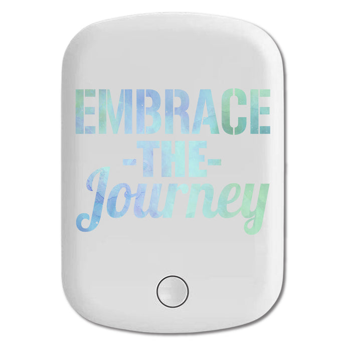 DistinctInk Magnetic Battery Pack, Wireless Portable Charger with USB-C Cable, Compatible with MagSafe iPhone 14 / 13 / 12 Series - Embrace The Journey