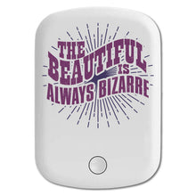 DistinctInk Magnetic Battery Pack, Wireless Portable Charger with USB-C Cable, Compatible with MagSafe iPhone 14 / 13 / 12 Series - Beautiful Is Always Bizarre