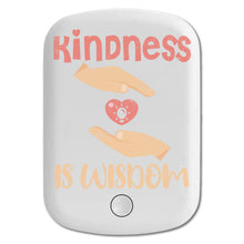 DistinctInk Magnetic Battery Pack, Wireless Portable Charger with USB-C Cable, Compatible with MagSafe iPhone 14 / 13 / 12 Series - Kindess Is Wisdom
