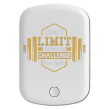 DistinctInk Magnetic Battery Pack, Wireless Portable Charger with USB-C Cable, Compatible with MagSafe iPhone 14 / 13 / 12 Series - Don't Limit Challenges Challenge Limits