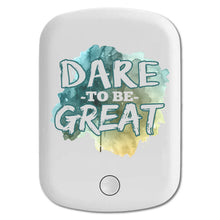 DistinctInk Magnetic Battery Pack, Wireless Portable Charger with USB-C Cable, Compatible with MagSafe iPhone 14 / 13 / 12 Series - Dare To Be Great