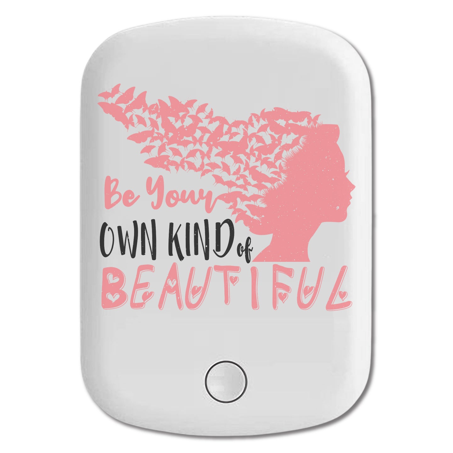 DistinctInk Magnetic Battery Pack, Wireless Portable Charger with USB-C Cable, Compatible with MagSafe iPhone 14 / 13 / 12 Series - Be Own Kind Of Beautiful
