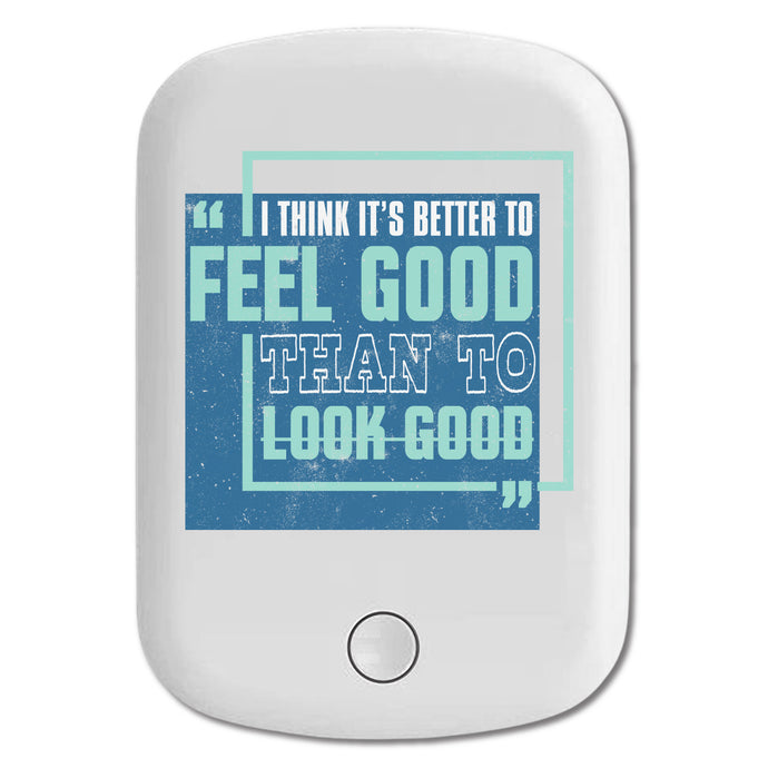 DistinctInk Magnetic Battery Pack, Wireless Portable Charger with USB-C Cable, Compatible with MagSafe iPhone 14 / 13 / 12 Series - Better Feel Good Than Look Good