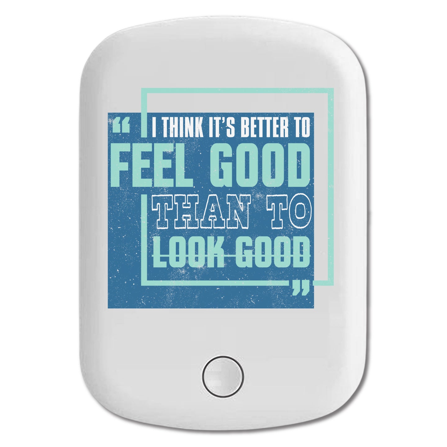 DistinctInk Magnetic Battery Pack, Wireless Portable Charger with USB-C Cable, Compatible with MagSafe iPhone 14 / 13 / 12 Series - Better Feel Good Than Look Good