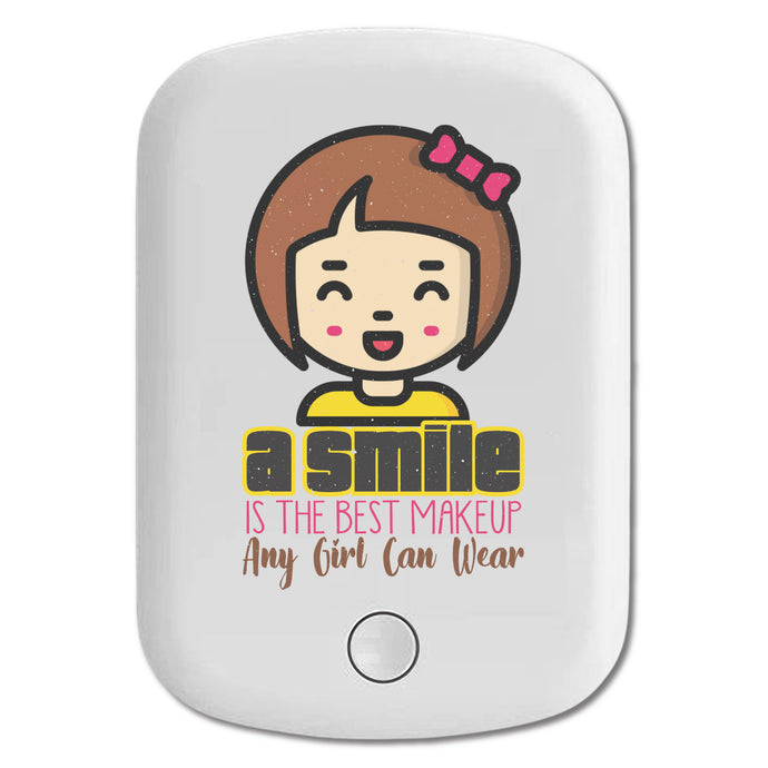 DistinctInk Magnetic Battery Pack, Wireless Portable Charger with USB-C Cable, Compatible with MagSafe iPhone 14 / 13 / 12 Series - Smile Best Makeup