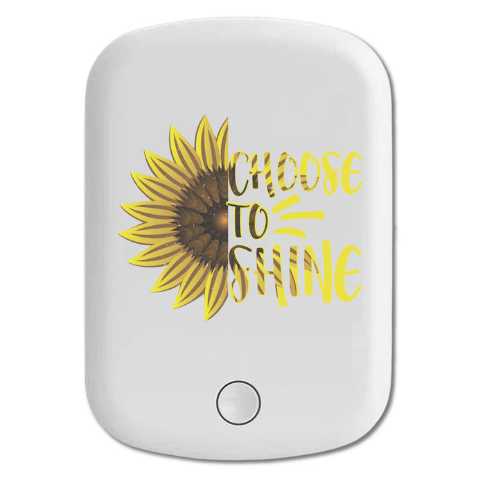 DistinctInk Magnetic Battery Pack, Wireless Portable Charger with USB-C Cable, Compatible with MagSafe iPhone 14 / 13 / 12 Series - Choose To Shine